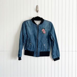Hudson Size Large Chambray Denim Jacket